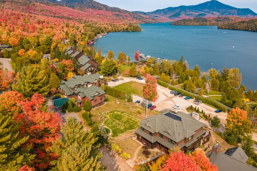 Sweeping Lake Views at Whiteface Club and Resort